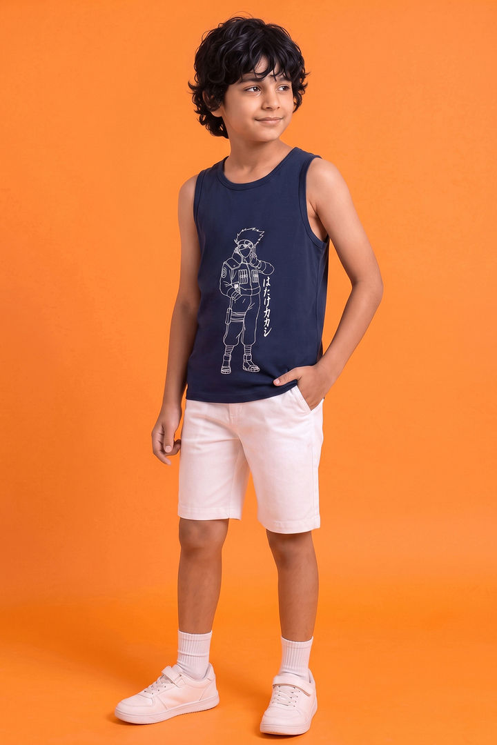 Lee Cooper Boys Naruto Vest (Pack of 2) - Multicolor — image 8